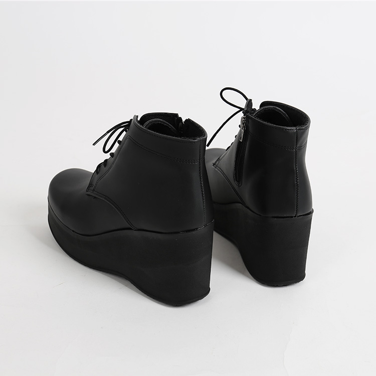 Toona platform combat boots (1color) thumb2
